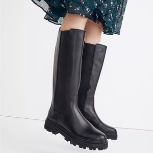 Madewell Poppy Lugsole Tall Boot 8